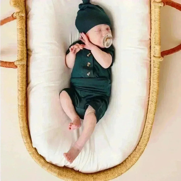 Lou Lou & Company Other - Lou Lou Jordan Green Romper Size 3-6 months